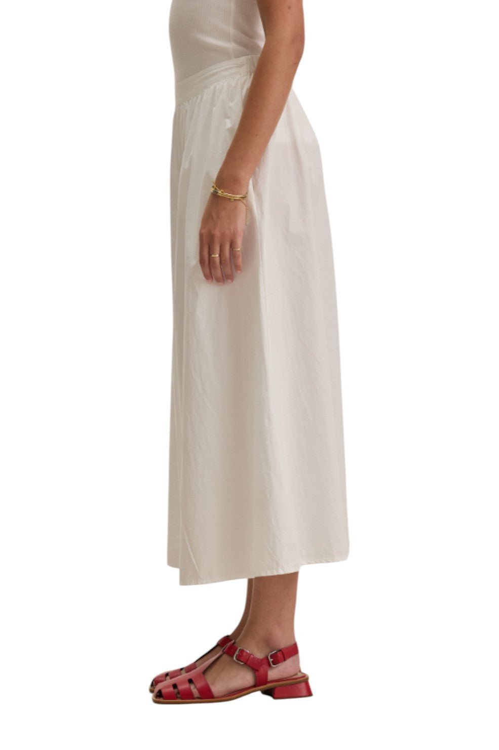 Bella Skirt - White - Image 3
