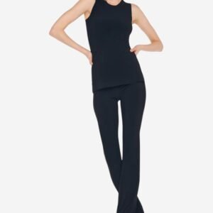 Sleeveless Swing Top - Black