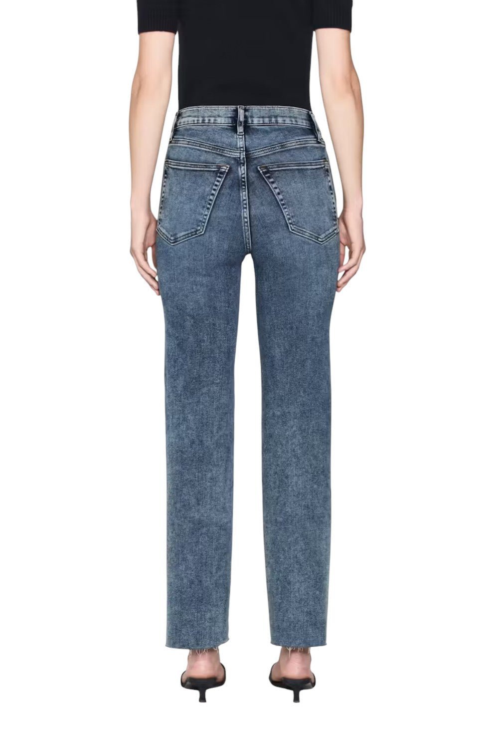 Le Sleek Straight - Rowley Raw Fray - Image 4