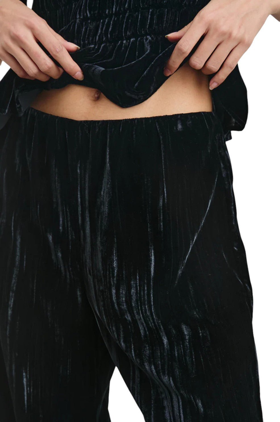Brissa Pant - Black Velvet - Image 2